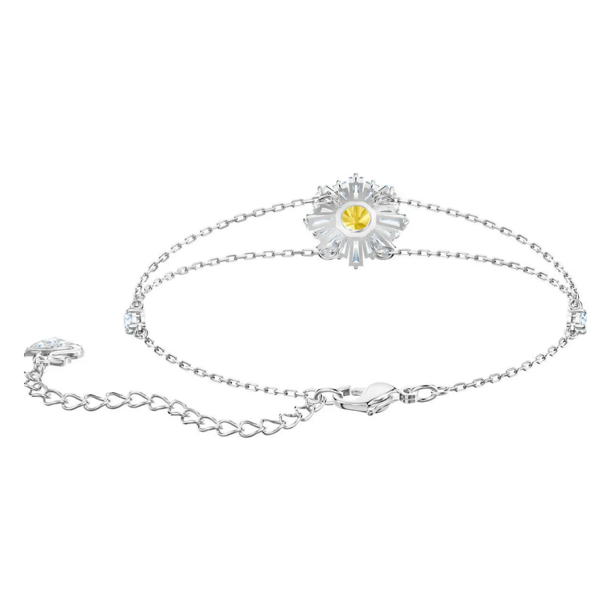 Sunshine Medium Yellow Rhodium Plating Bracelet