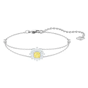 Sunshine Medium Yellow Rhodium Plating Bracelet