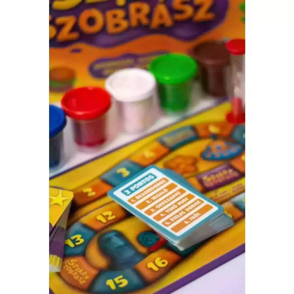 Sztárszobrász joc de societate în limba maghiară