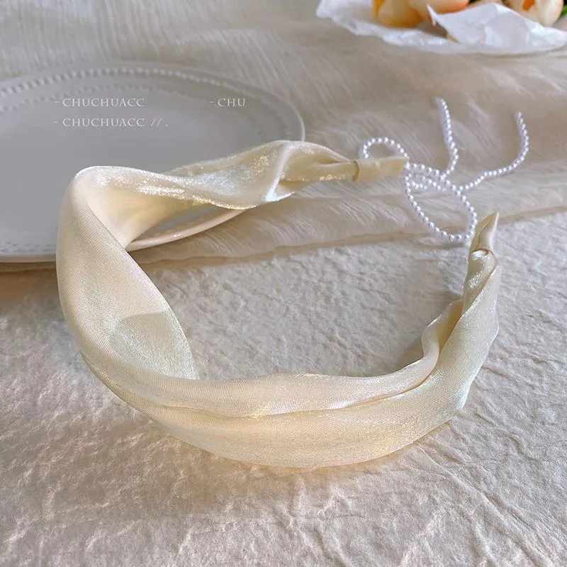 Tassel Pearl Headband