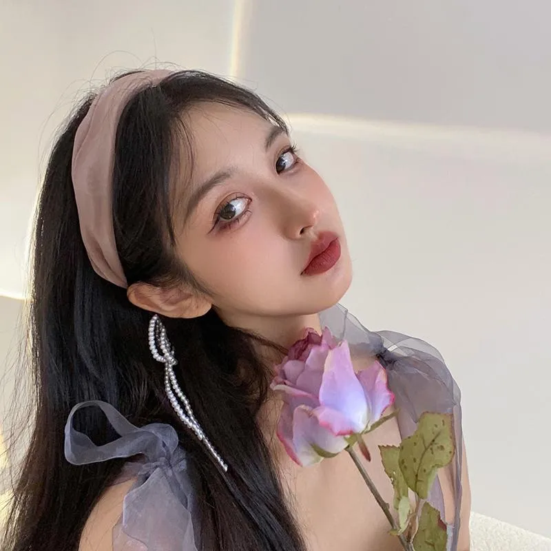 Tassel Pearl Headband