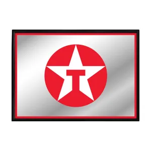 Texaco: Framed Mirrored Wall Sign