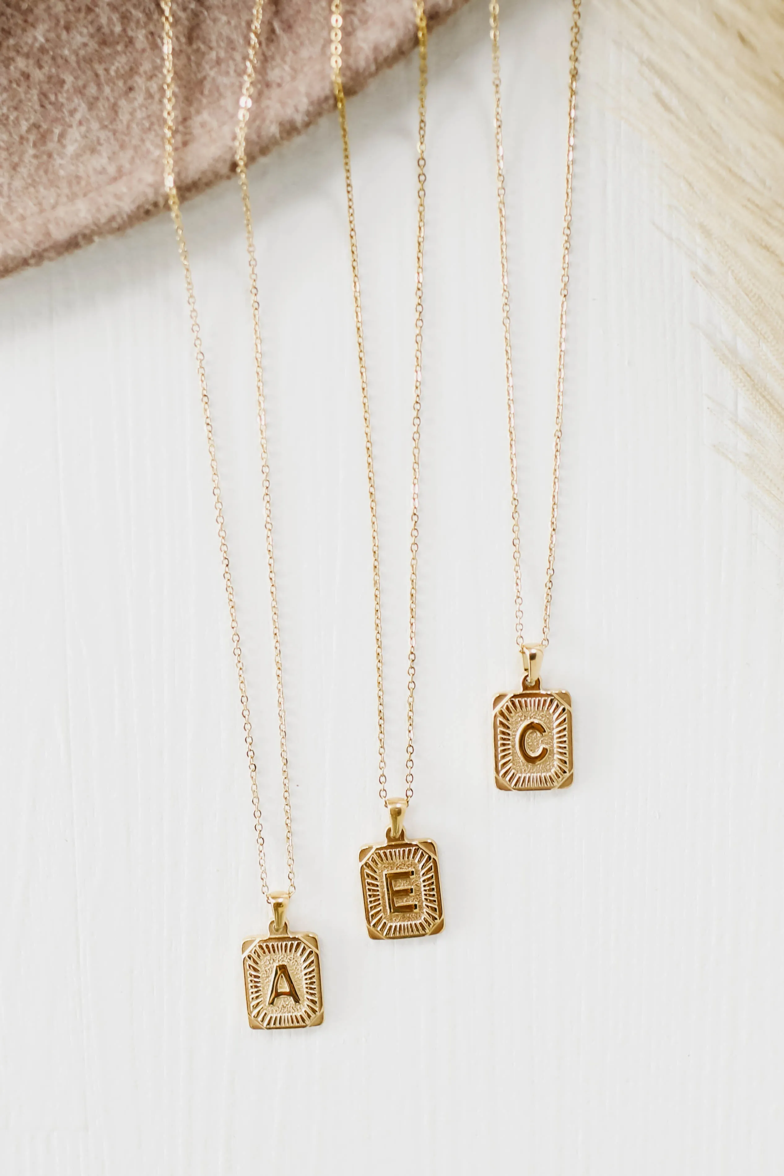 The Chain Initial Necklace - FINAL SALE
