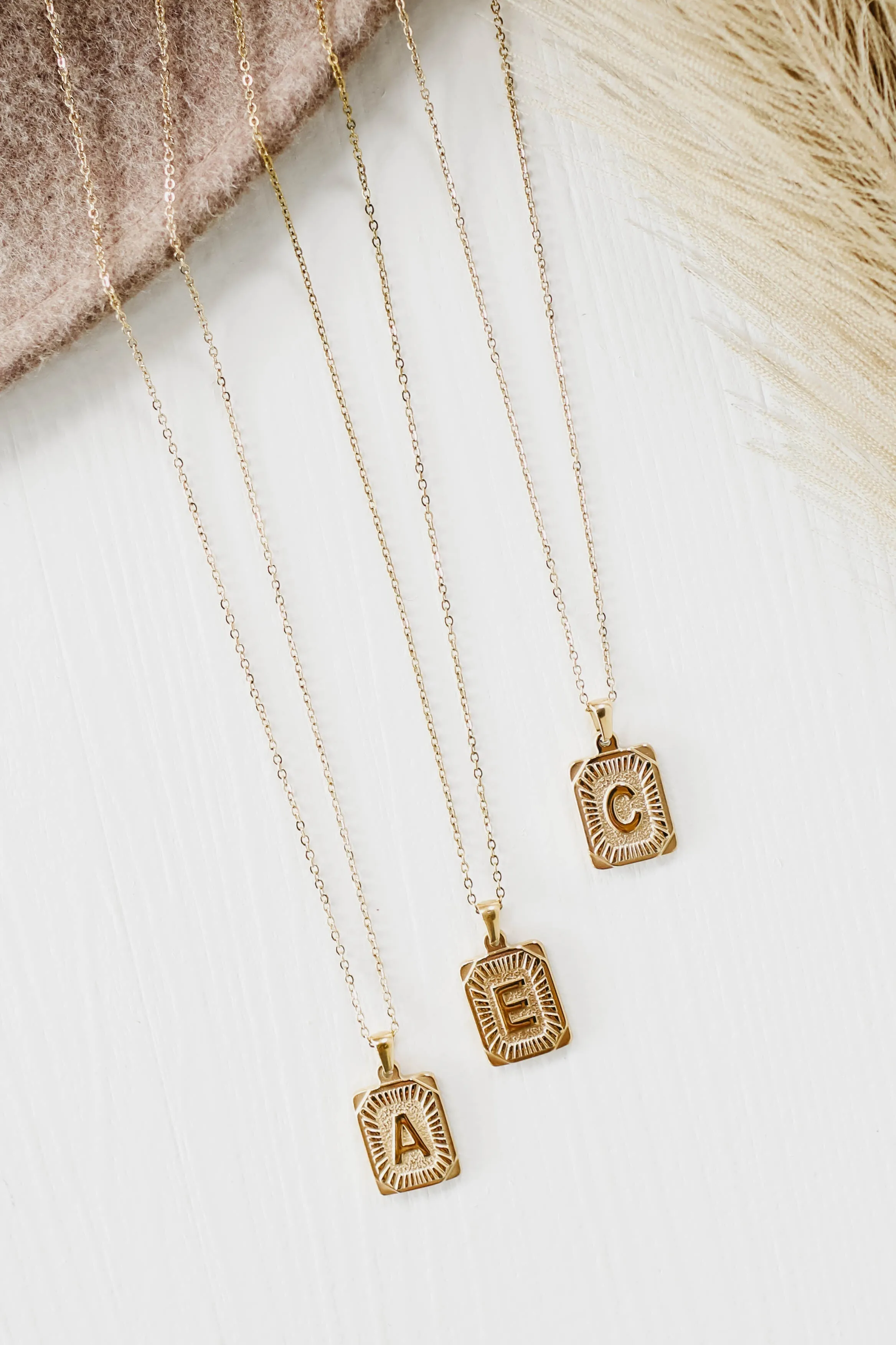 The Chain Initial Necklace - FINAL SALE