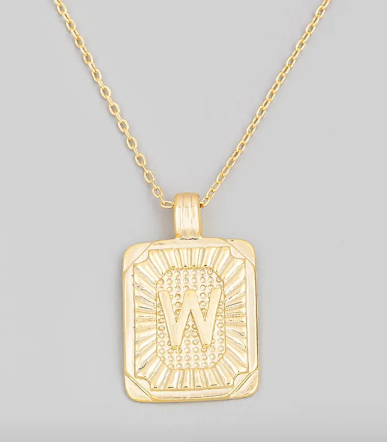 The Chain Initial Necklace - FINAL SALE