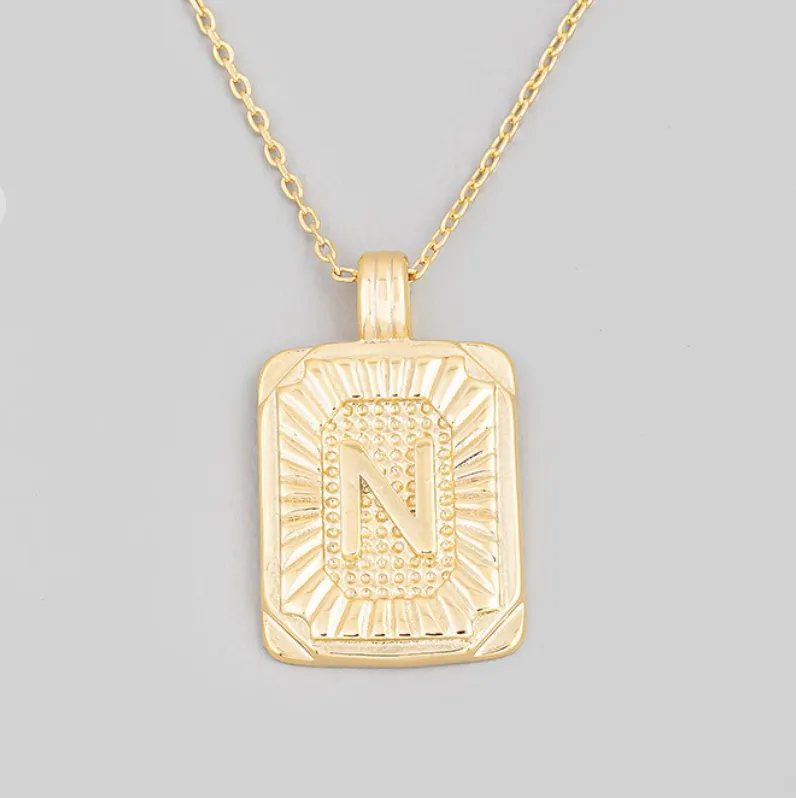 The Chain Initial Necklace - FINAL SALE