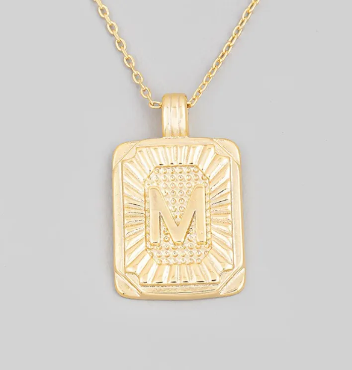 The Chain Initial Necklace - FINAL SALE