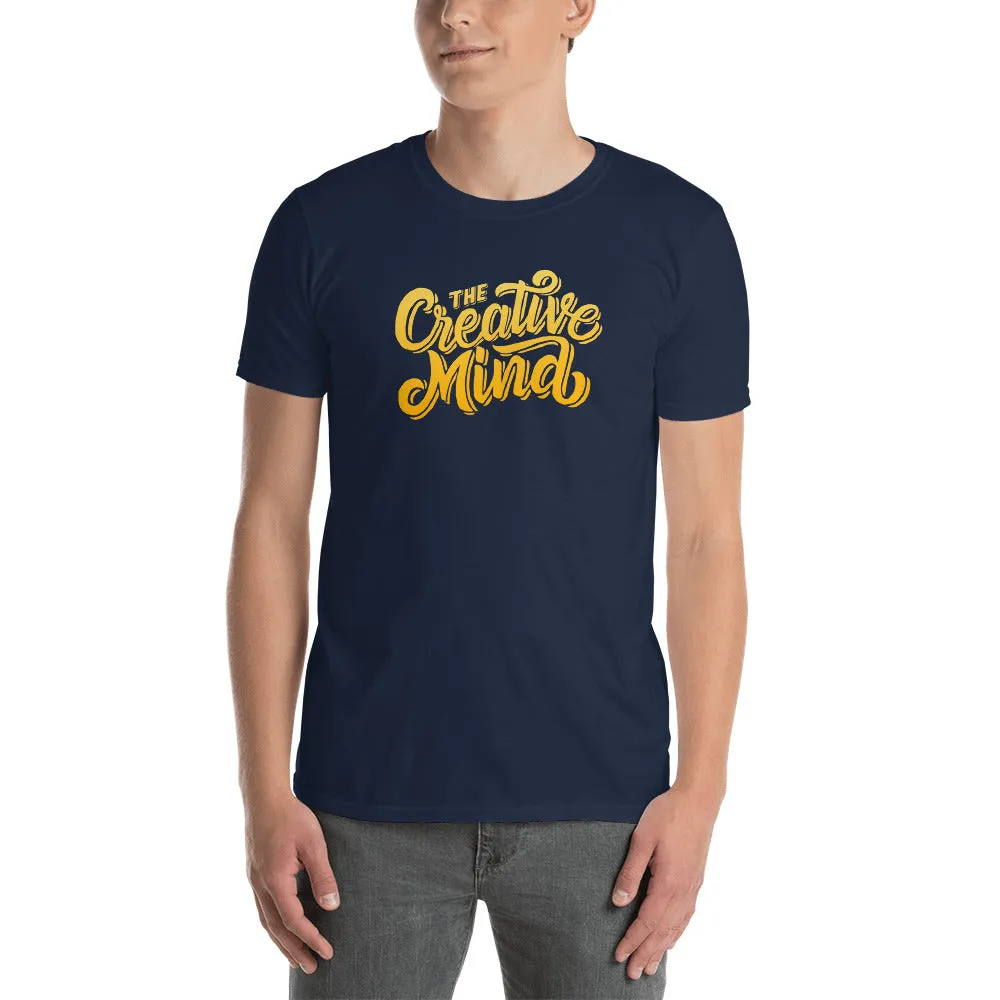 The Creative Mind T Shirt Black Creative Mind T Shirt for Men