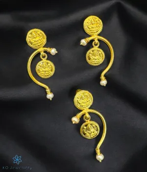 The Silver Lakshmi Pendant Set