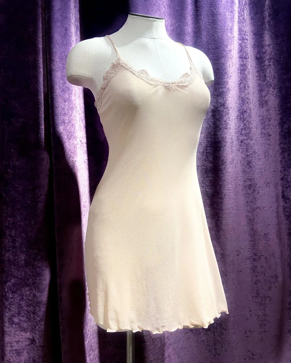 Tulle with Lace Chemise