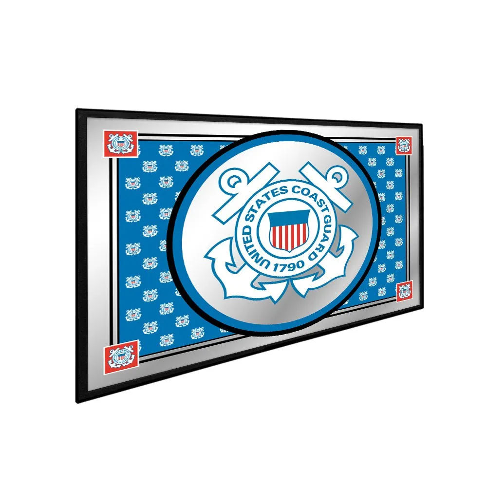 US Coast Guard: Pride Design - Framed Mirrored Wall Sign