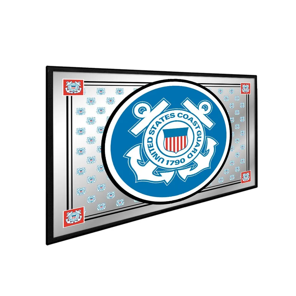US Coast Guard: Pride Design - Framed Mirrored Wall Sign