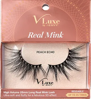 V-Luxe Real Mink – Peach Echo (B00145)