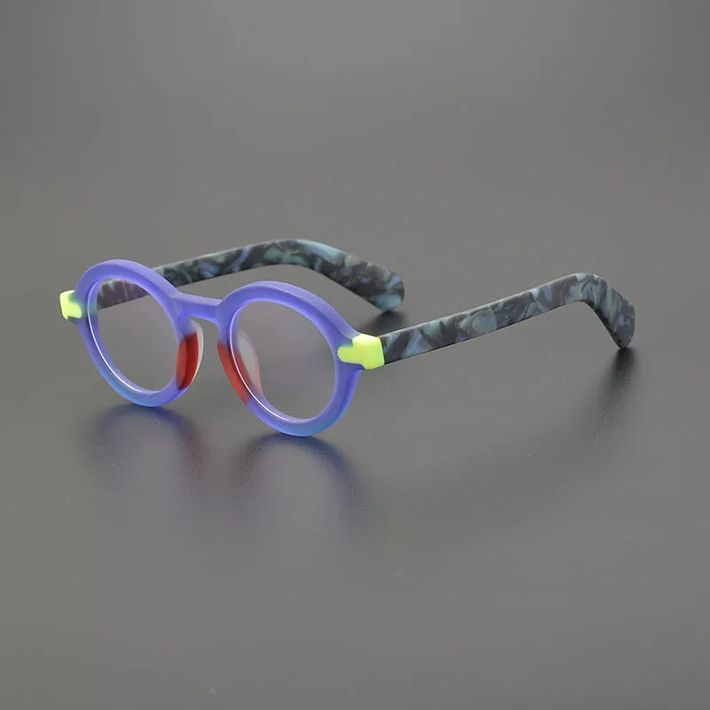 Vandyk Acetate Round Glasses Frame