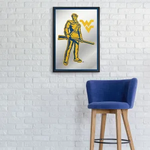 West Virginia Mountaineers: Mascot - Framed Mirrored Wall Sign