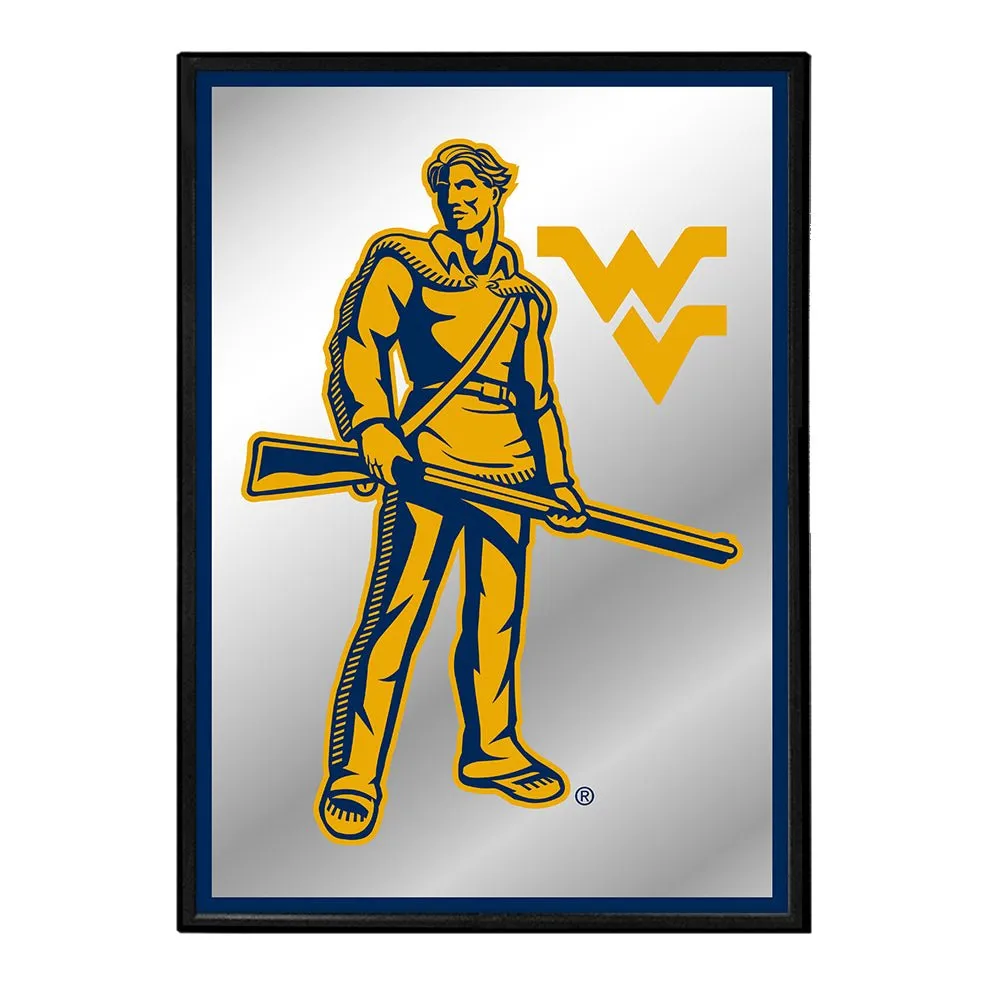 West Virginia Mountaineers: Mascot - Framed Mirrored Wall Sign