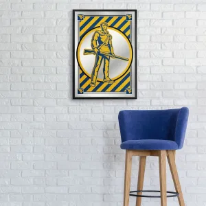 West Virginia Mountaineers: Team Spirit, Mascot - Framed Mirrored Wall Sign