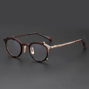 Wren Titanium Retro Hand Made Glasses Frame
