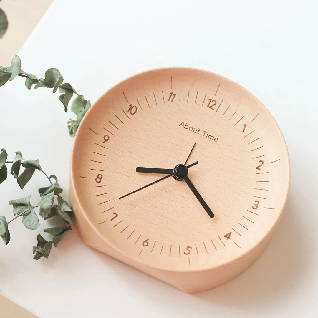 Xiaomi Mute Logs Wooden Alarm Clock