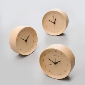 Xiaomi Mute Logs Wooden Alarm Clock
