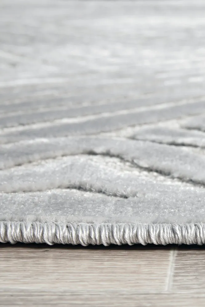 York Cindy Silver Rug