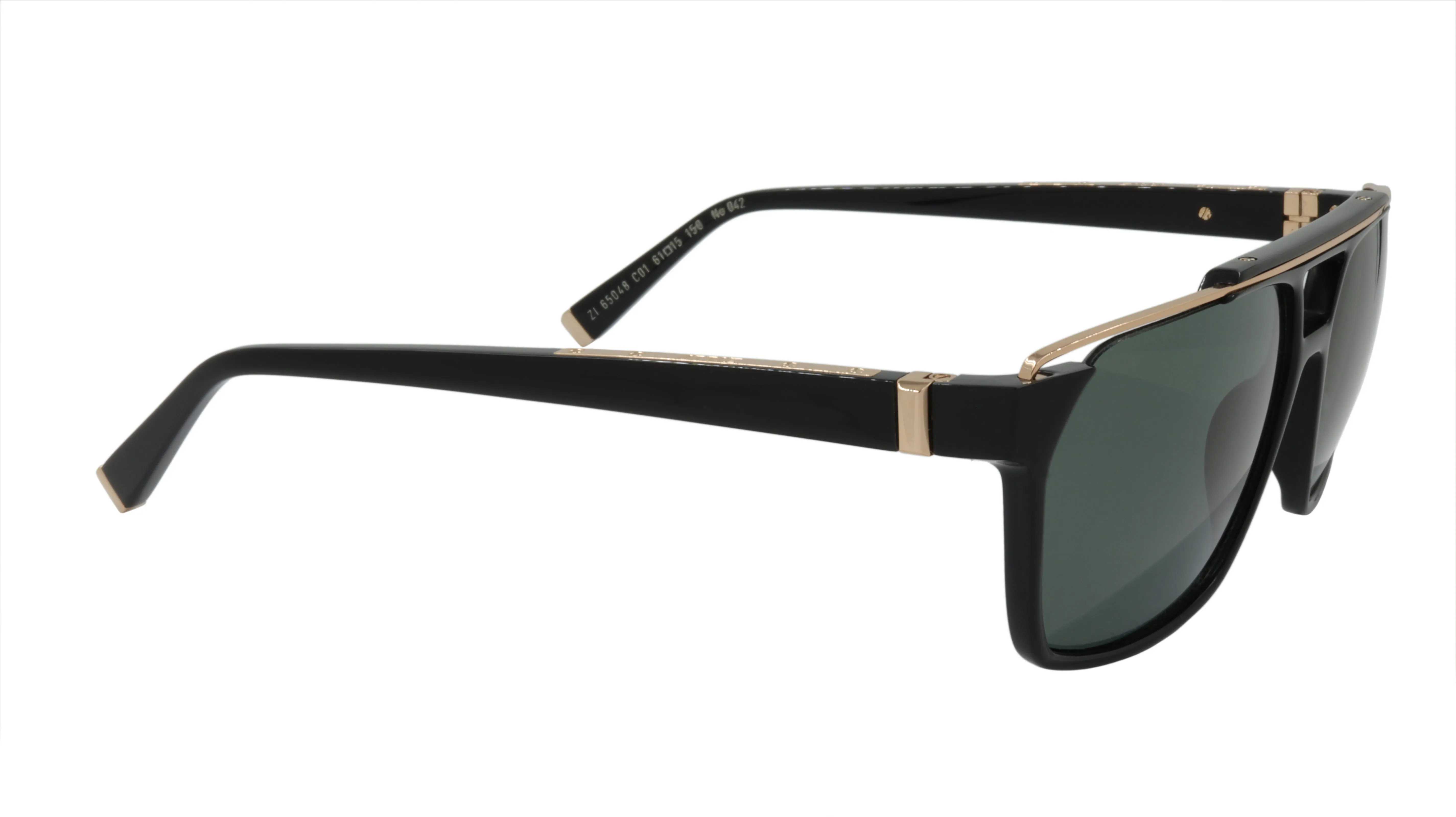 ZILLI Sunglasses Uniquely Crafted of Titanium and Acetate in Contrasting Colors